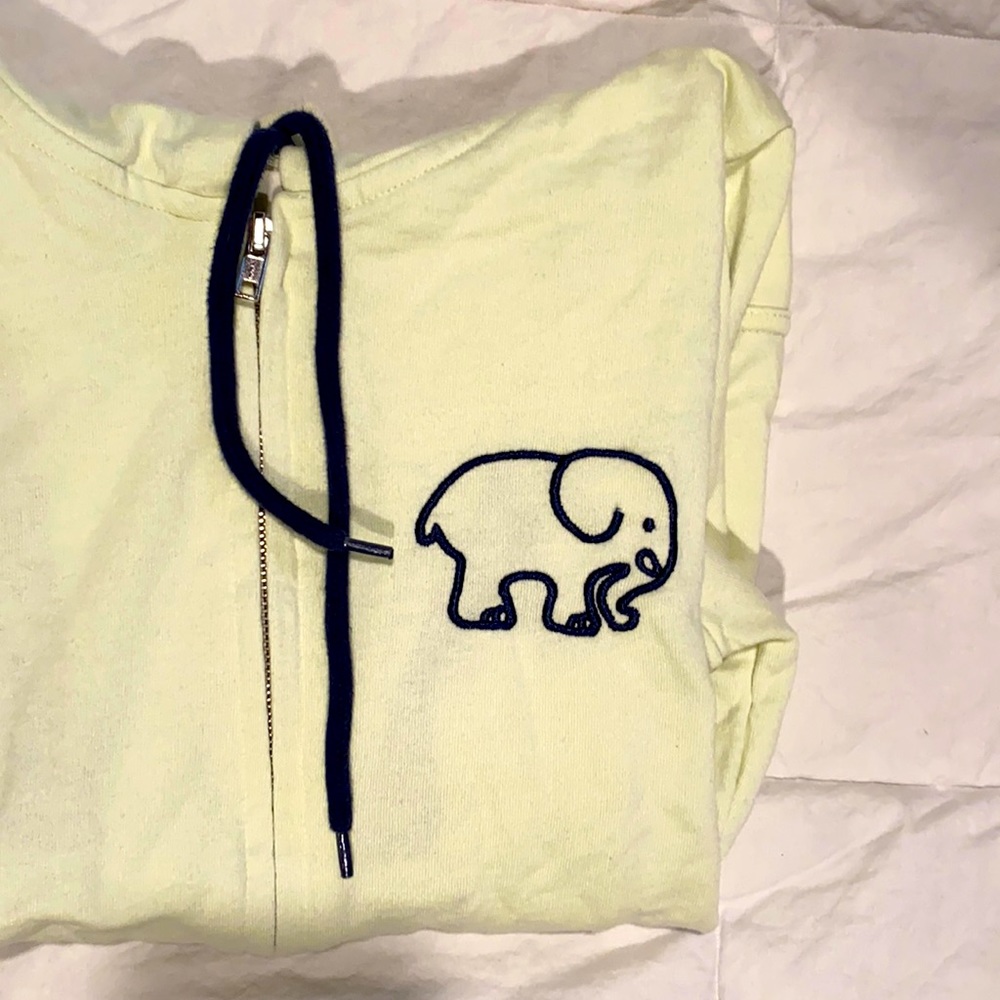 Ivory Ella zip up hoodie